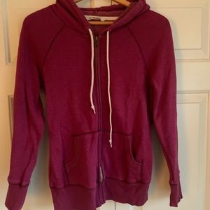 Old Navy Hoodie Zip-Up Pink/Red Sweatshirt
